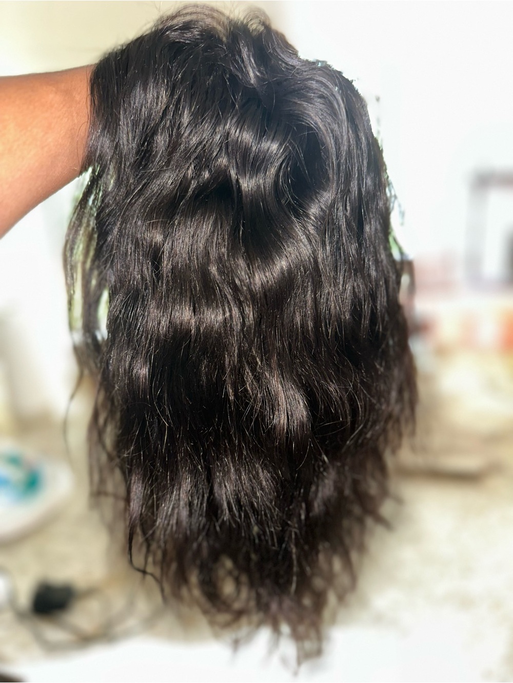 ✨ 2 for 1: HAIRVIVI Caribbean Deep Wave HD Lace Wig + FREE Bonus Wig ✨ - Picture 10 of 13